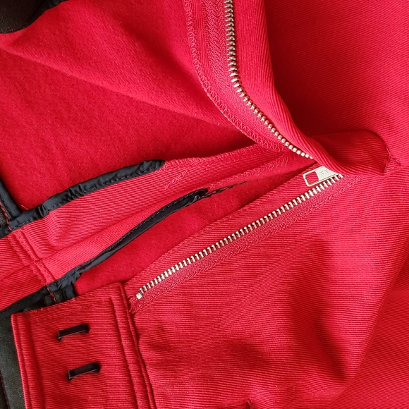 Vintage men's ski pants 30 red NWT - Picture 4 of 9
